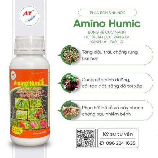 Thuốc kích rễ cho cây cực nhanh AT Amino Humic giá tốt, uy tín